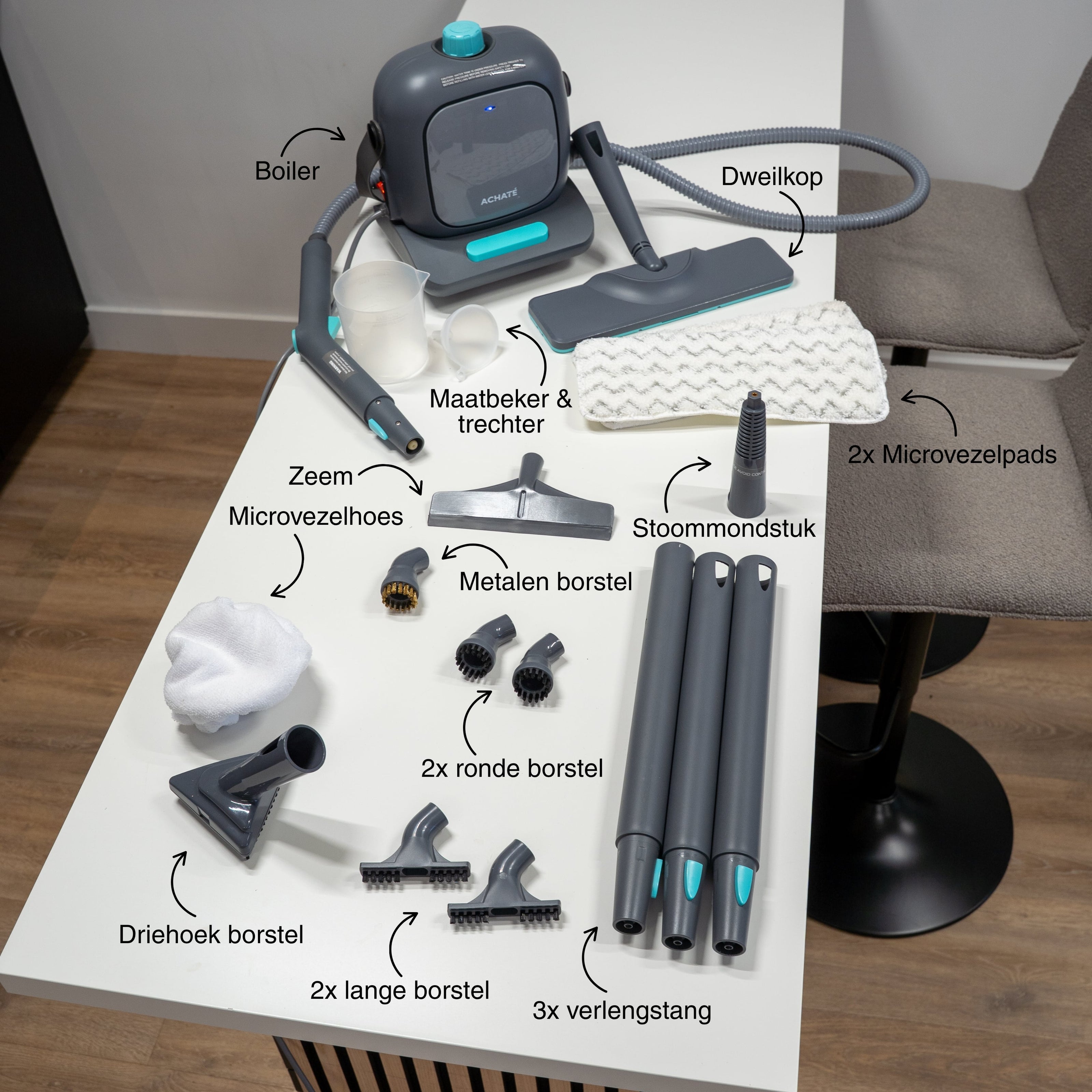 Achaté Steam Cleaner PRO