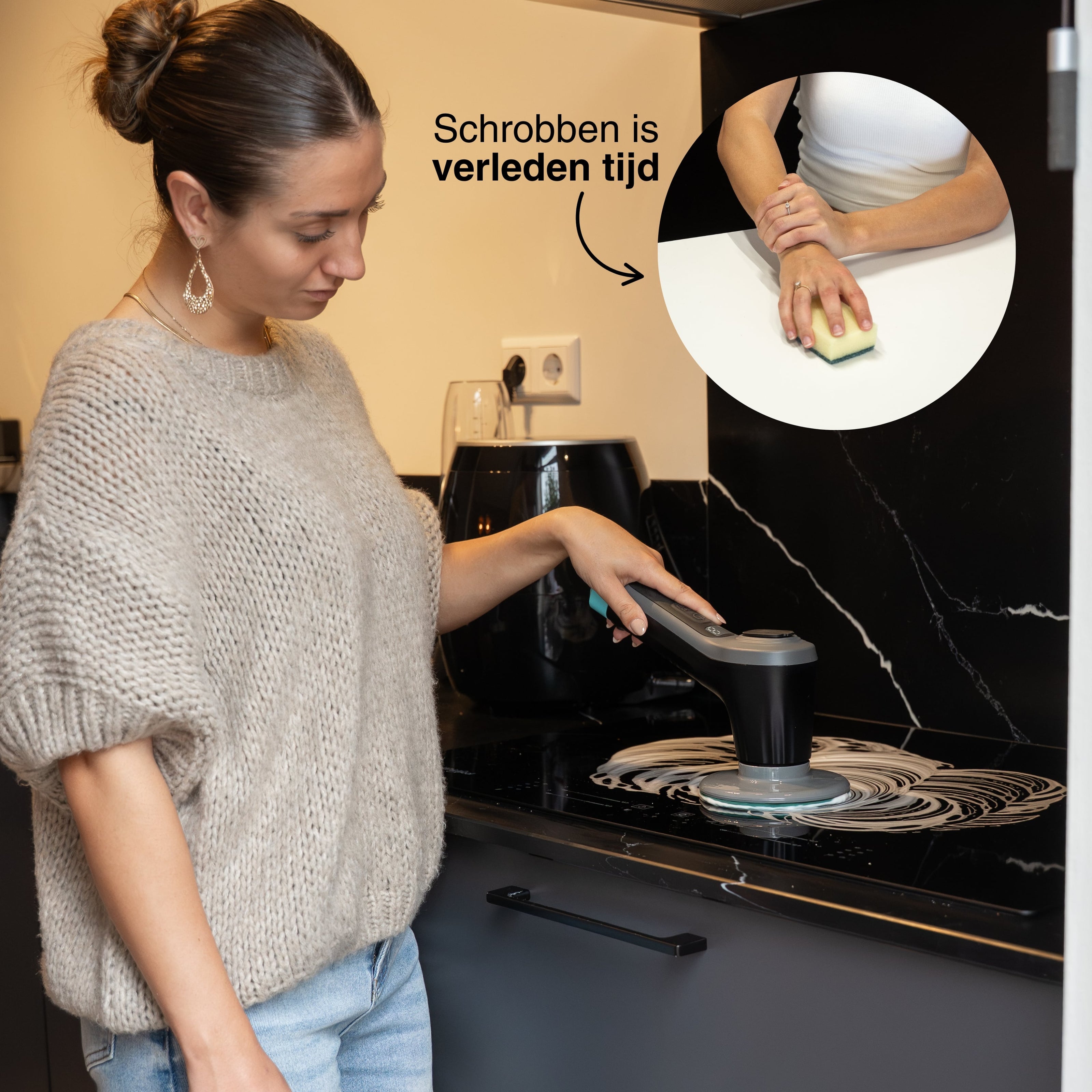 Achaté Elektrische Schoonmaakborstel