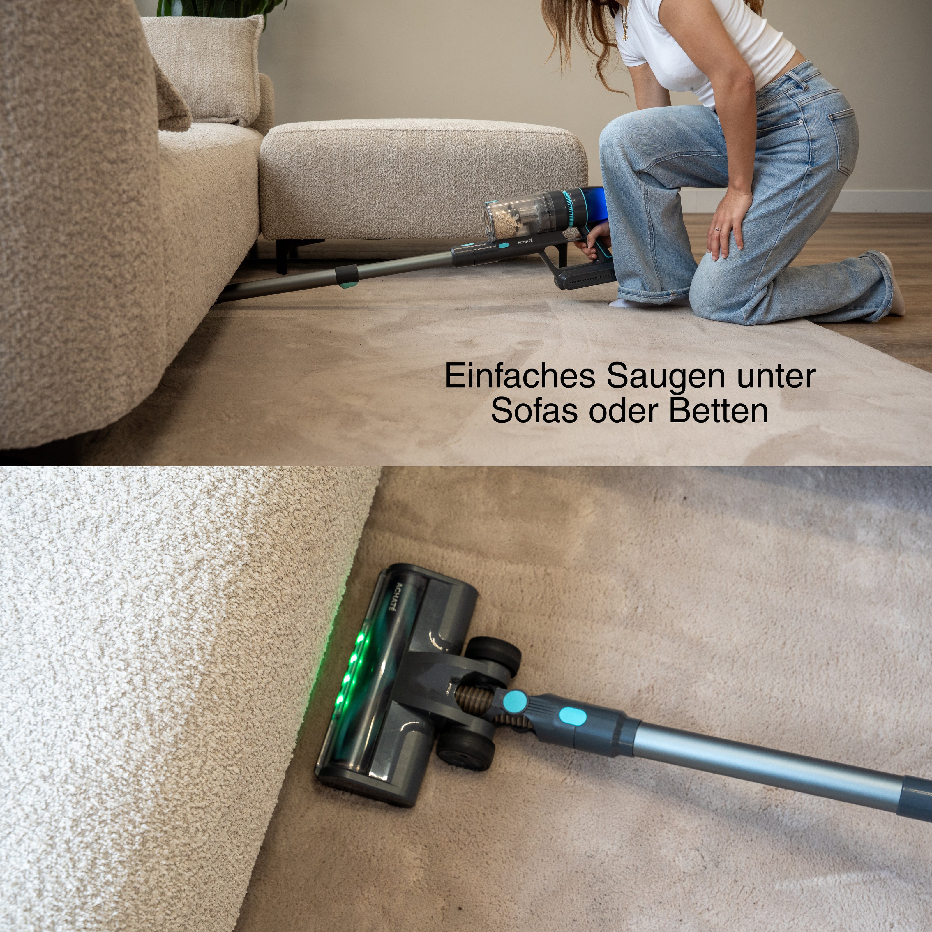 Achaté Stabstaubsauger PRO