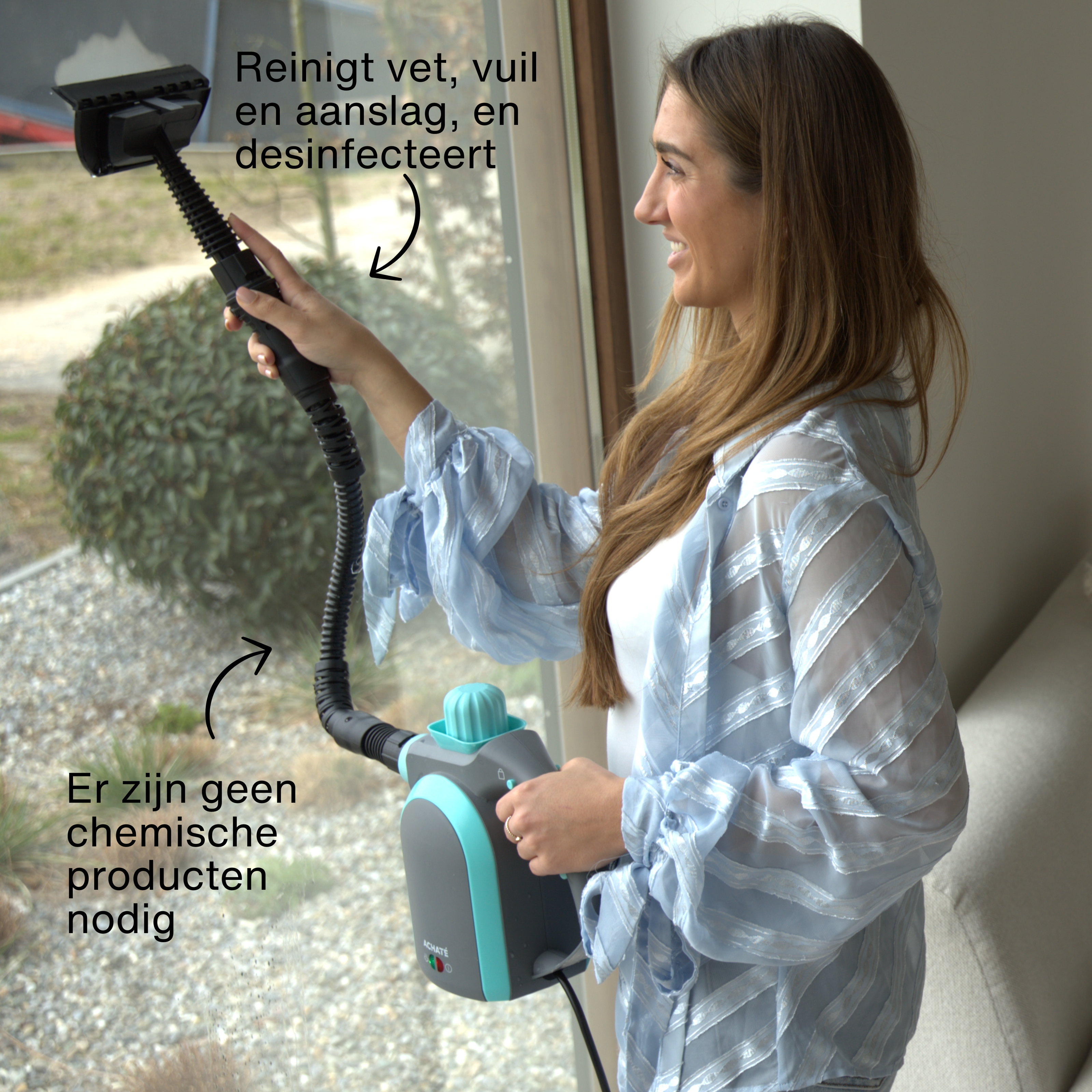 Achaté Handheld Steam Cleaner