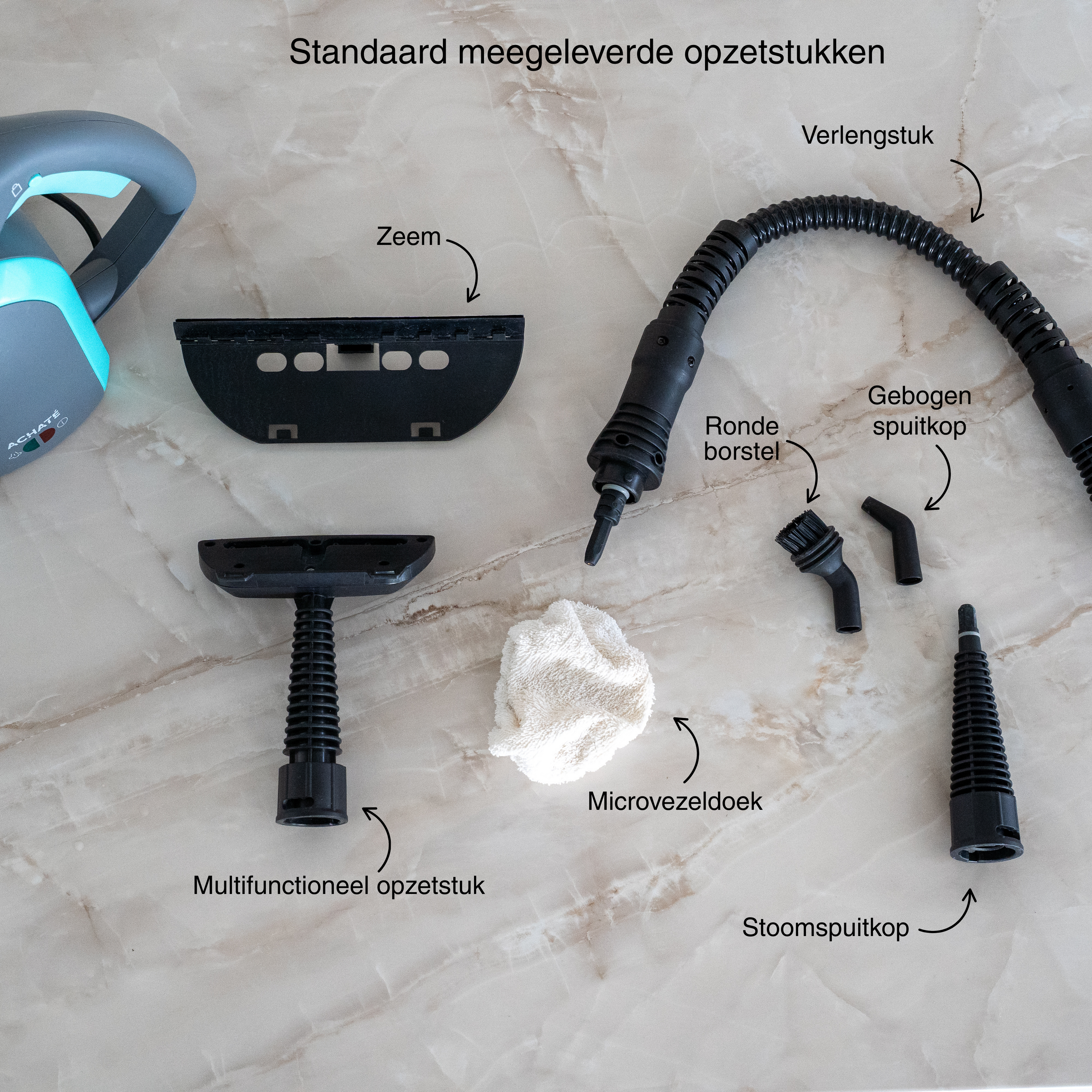 Achaté Handstoomreiniger