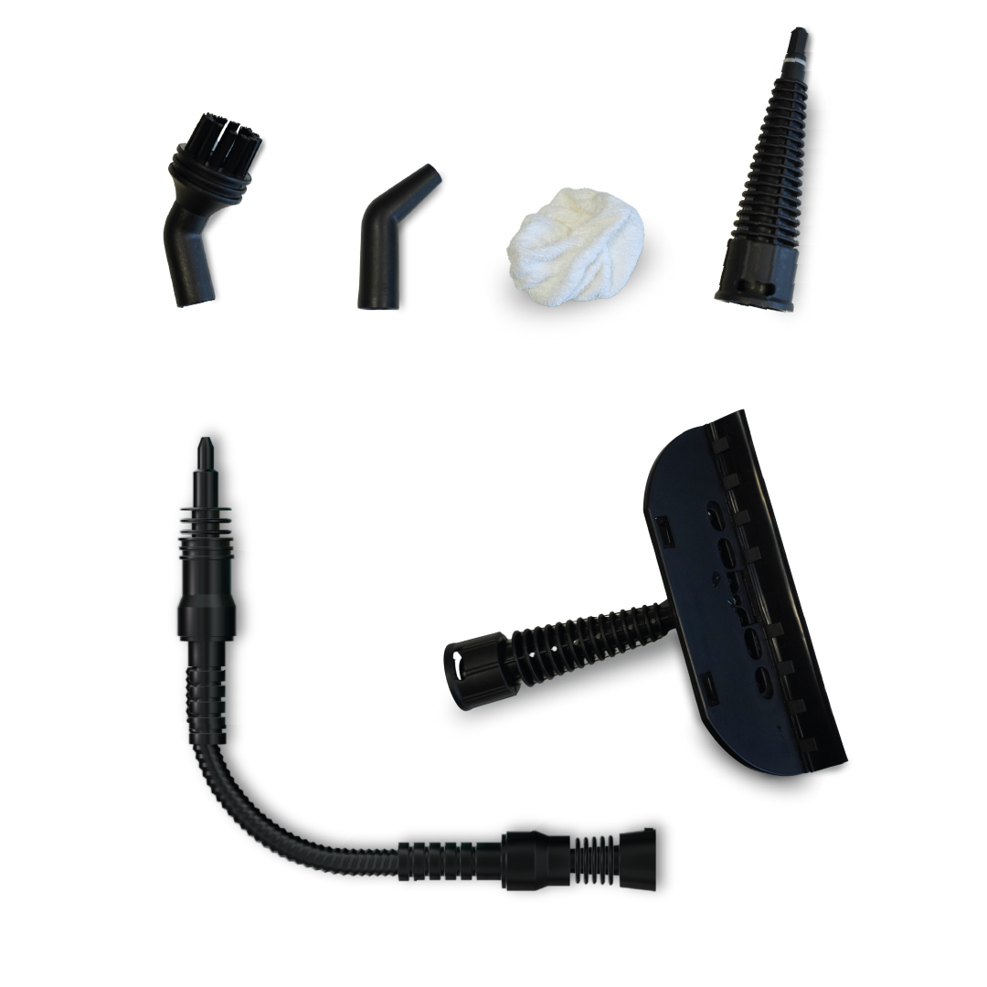 Achaté Handheld Steam Cleaner - Extra Attachments