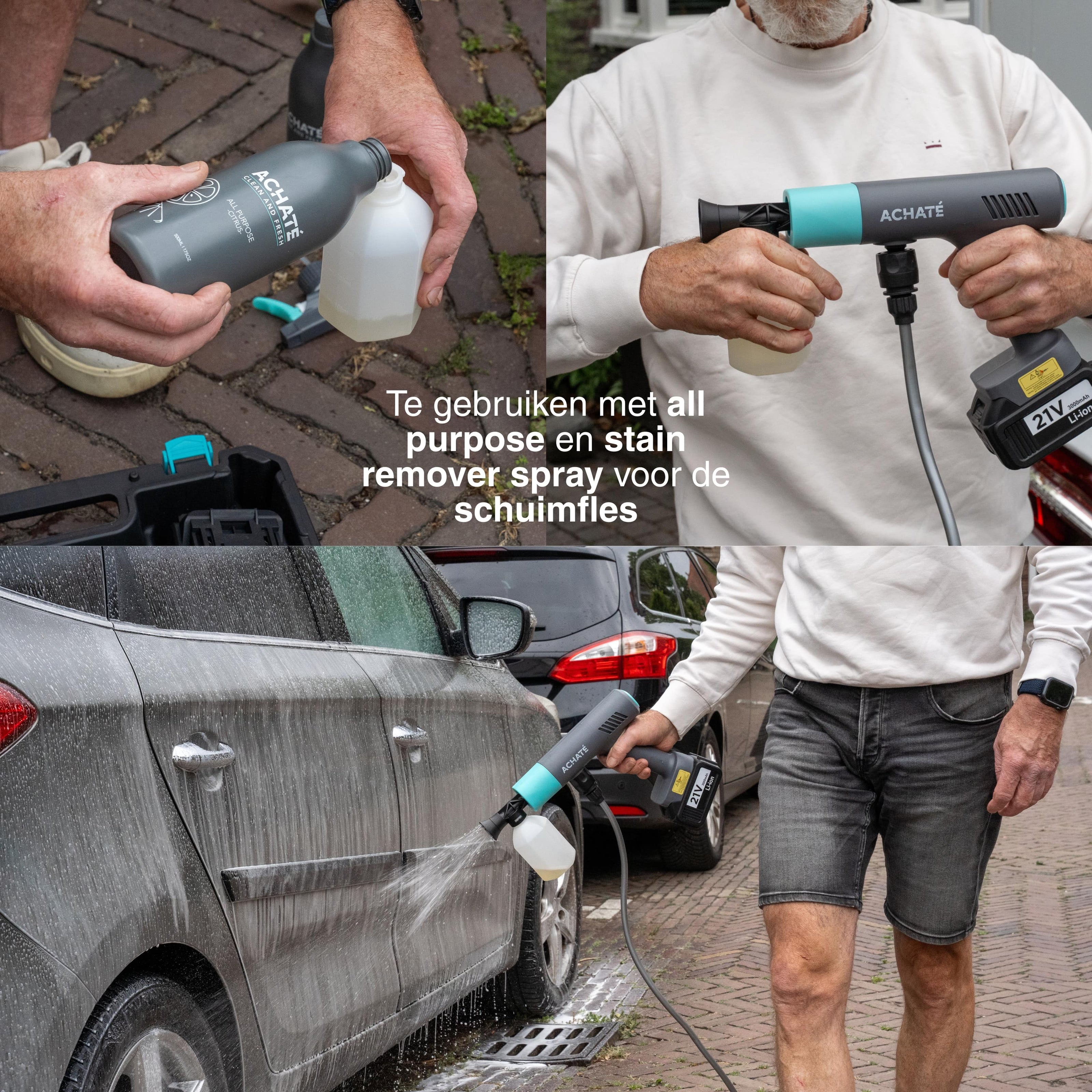 Achaté Cordless High Pressure Cleaner