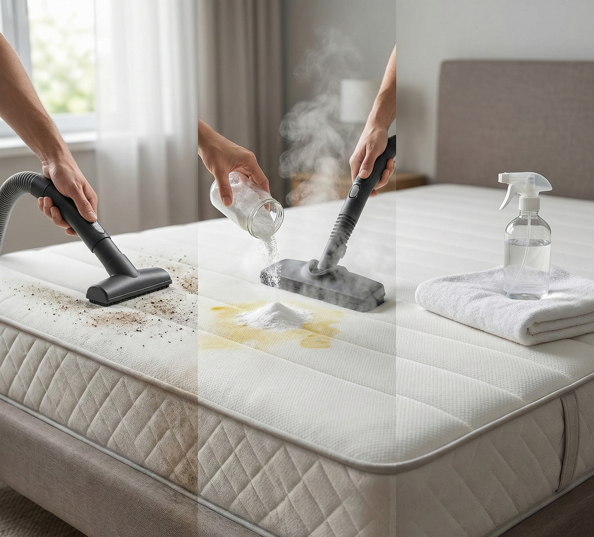 methods to clean your mattress