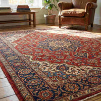 een perzisch tapijt om te reinigen