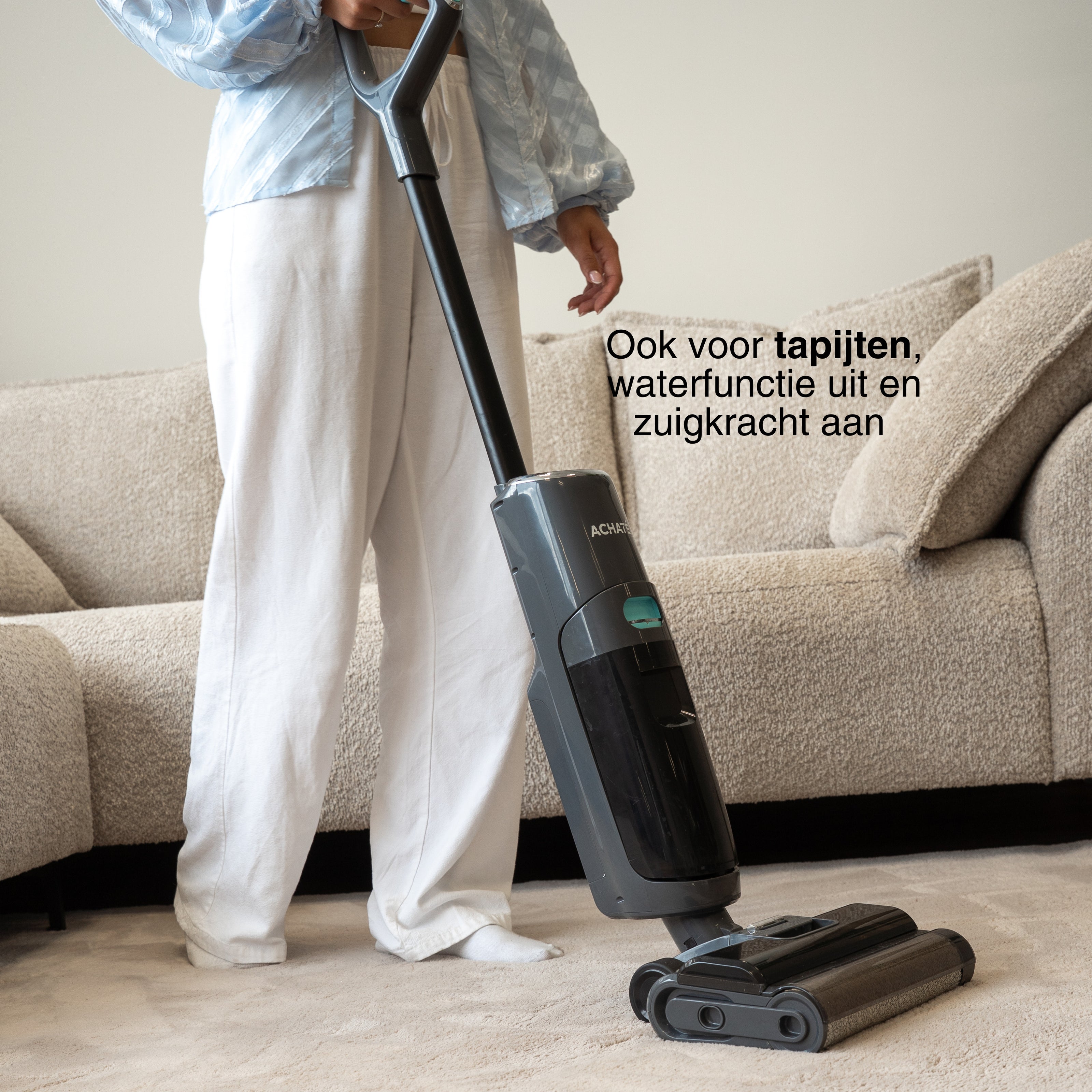 Achaté Mop Vacuum Cleaner - Wet &amp; Dry