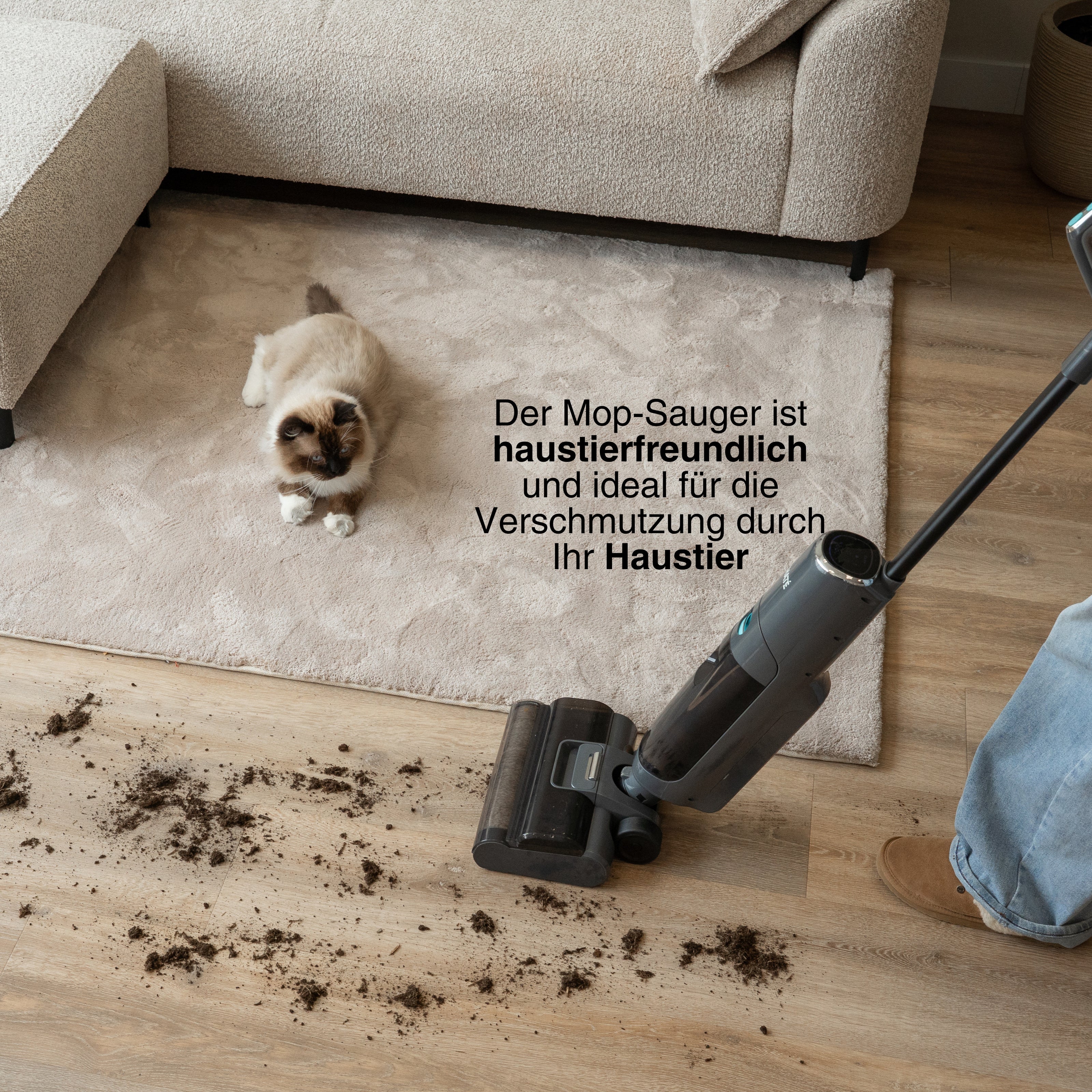 Achaté Wischsauger – Nass &amp; Trocken
