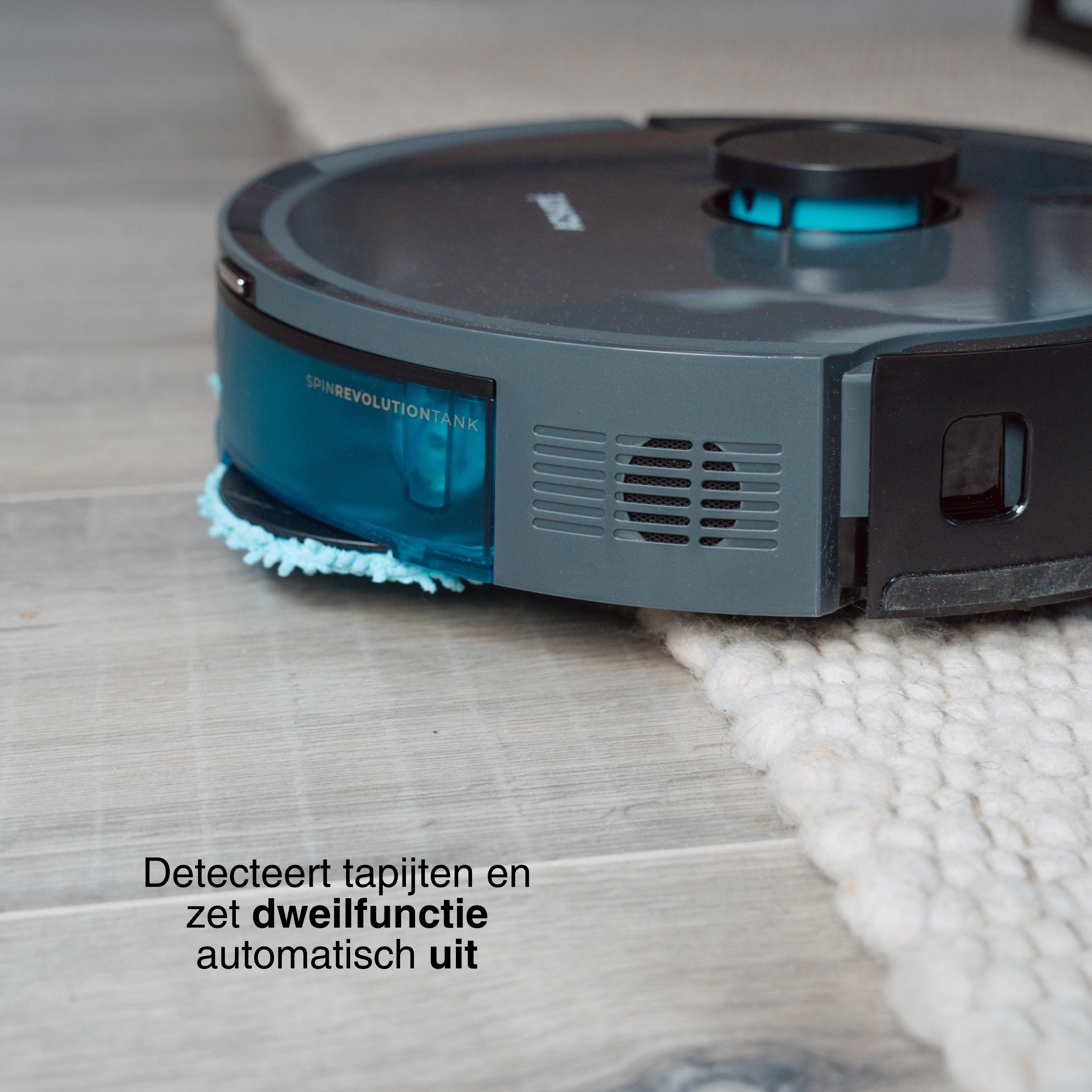 Achaté Robotstofzuiger met dweilfunctie