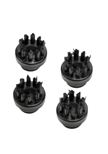 Achaté Handdampfreiniger – 4-teiliges Aufsatz-Set