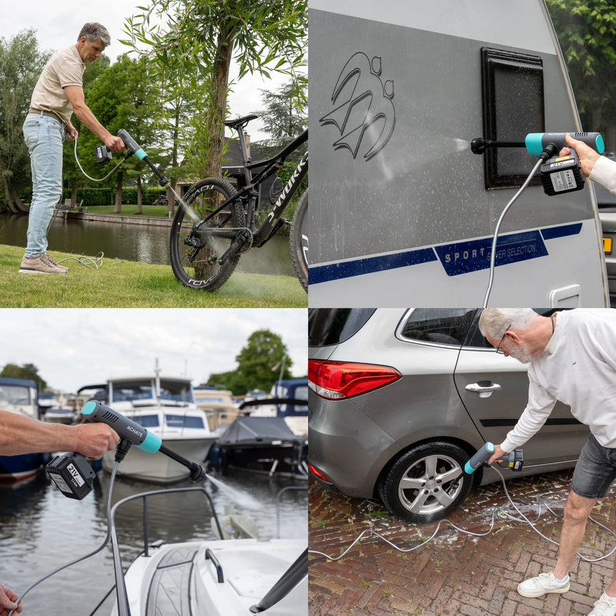 Achaté Cordless Pressure Washer Bundle