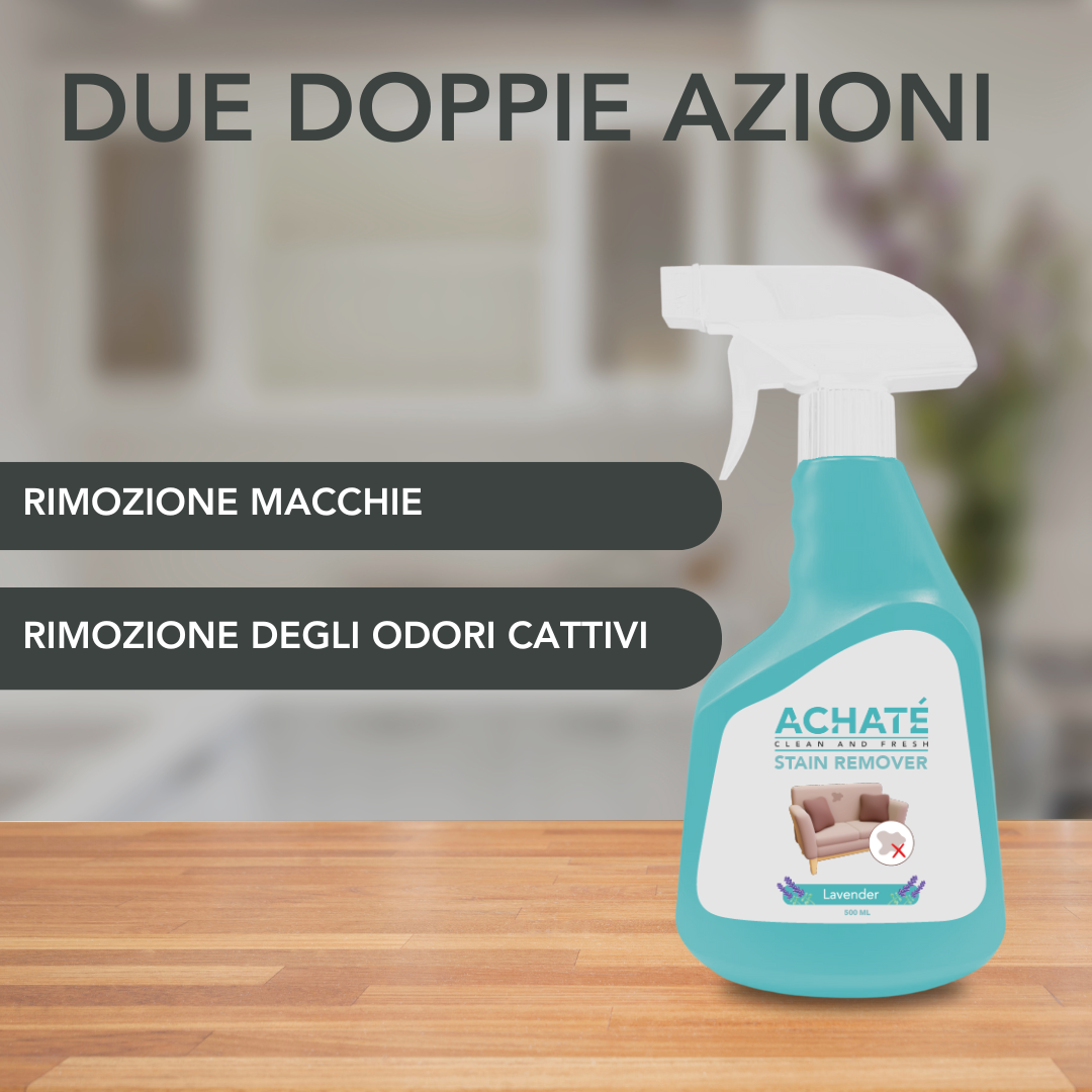 Achaté Stain Cleaner - Carpet Cleaner - Spray - Lavender Scent - 500ml