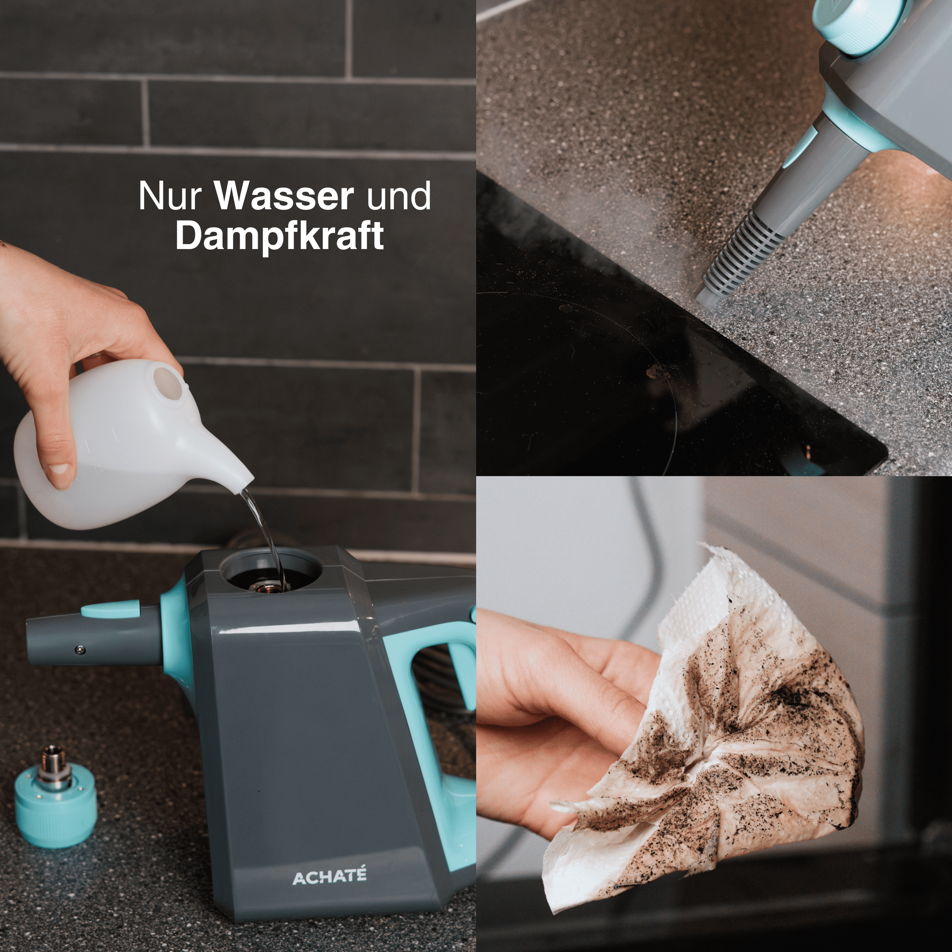 Achaté Handdampfreiniger PRO