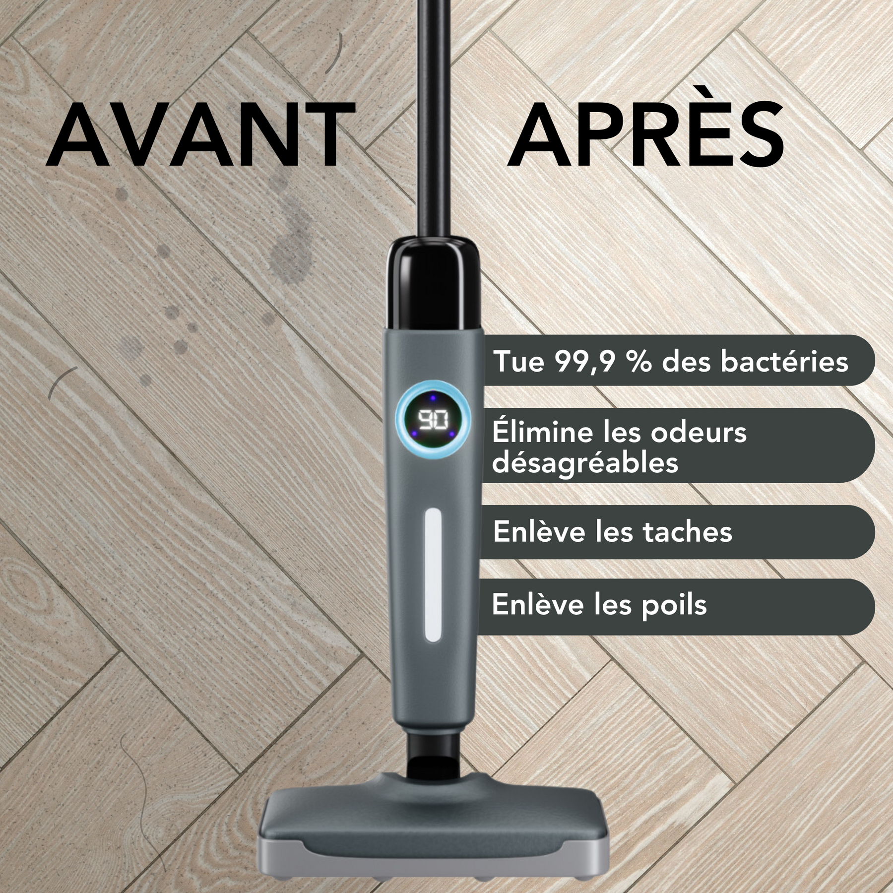 Achaté Steam Mop