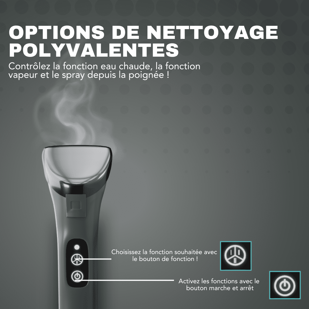 Achaté Nettoyant pour taches à la vapeur et à l'eau chaude