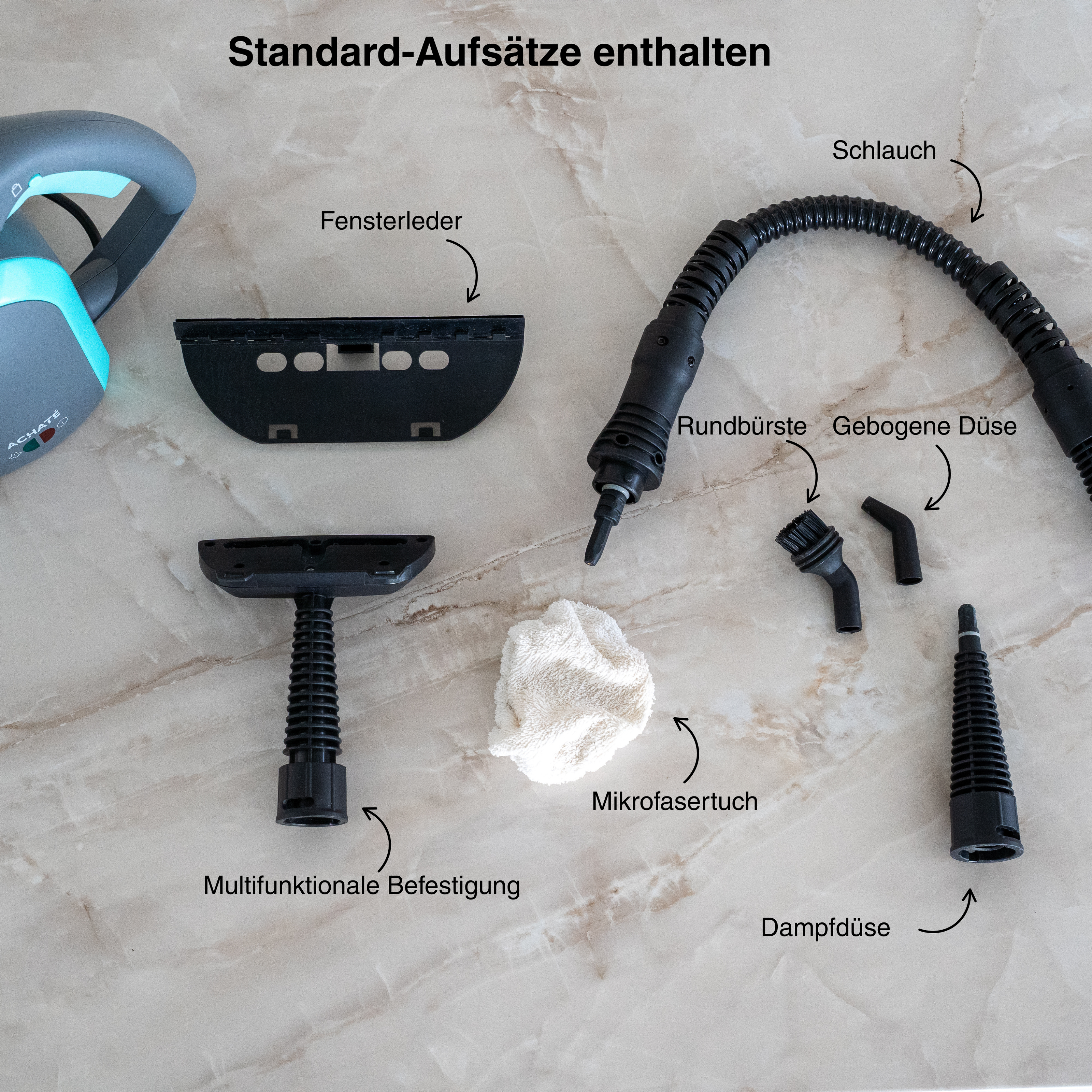 Achaté Handdampfreiniger