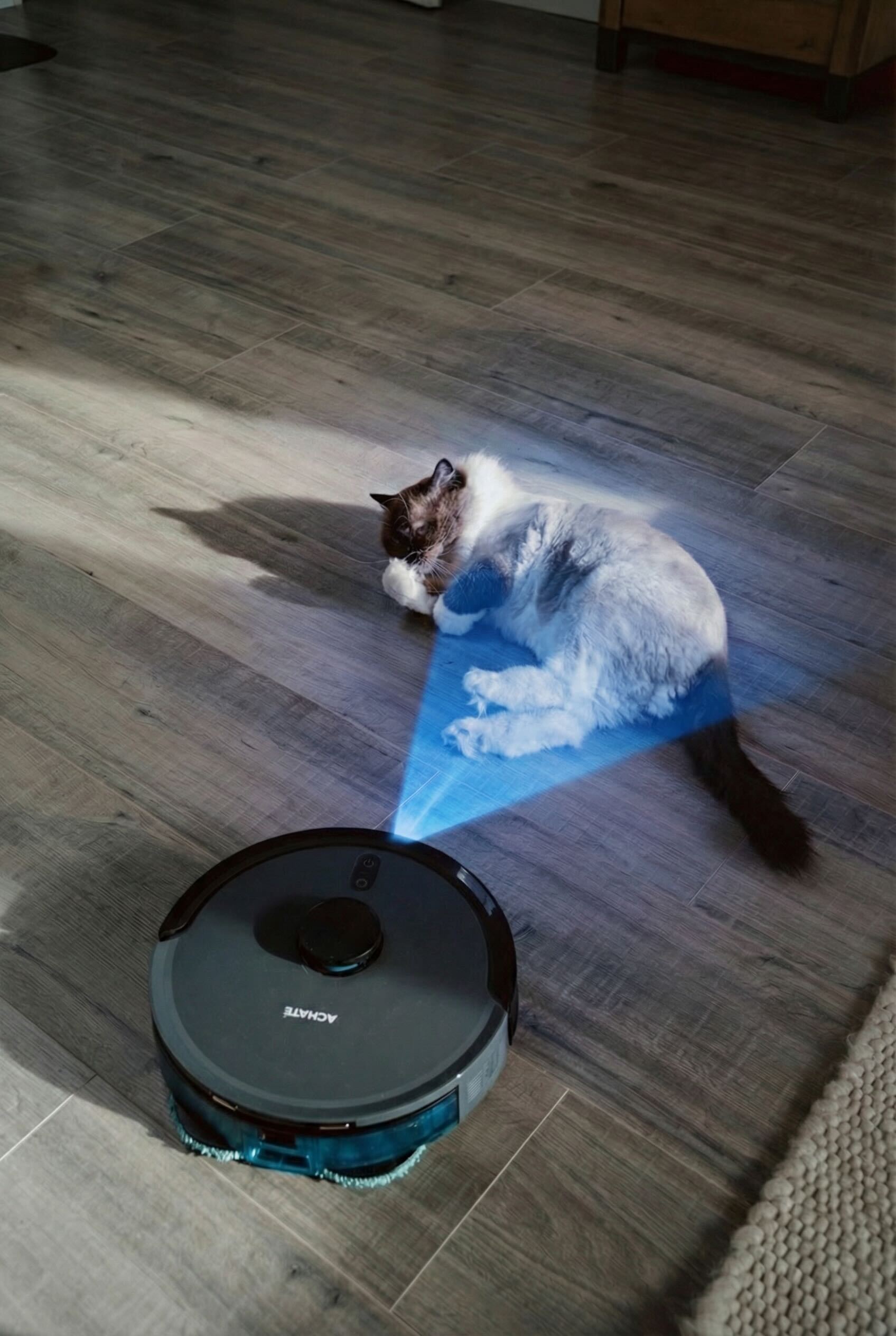 Achaté Robotstofzuiger met dweilfunctie