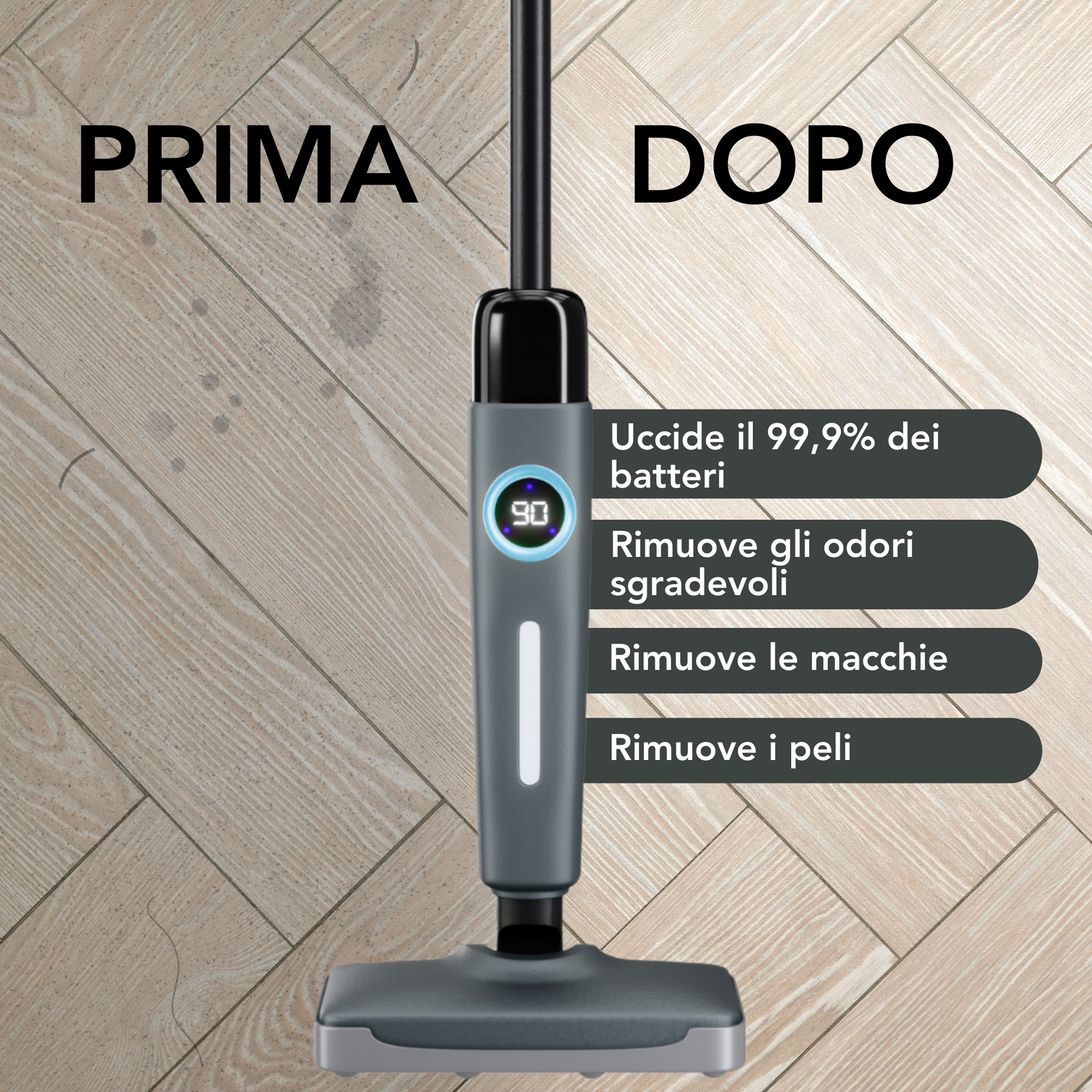 Achaté Steam Mop