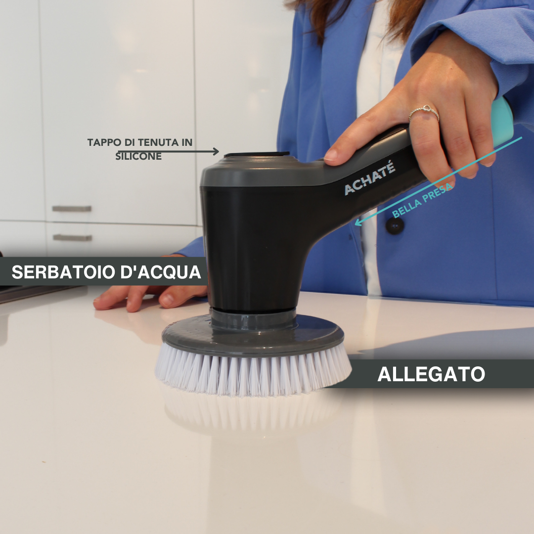 Achaté Electric Cleaning Scrubber