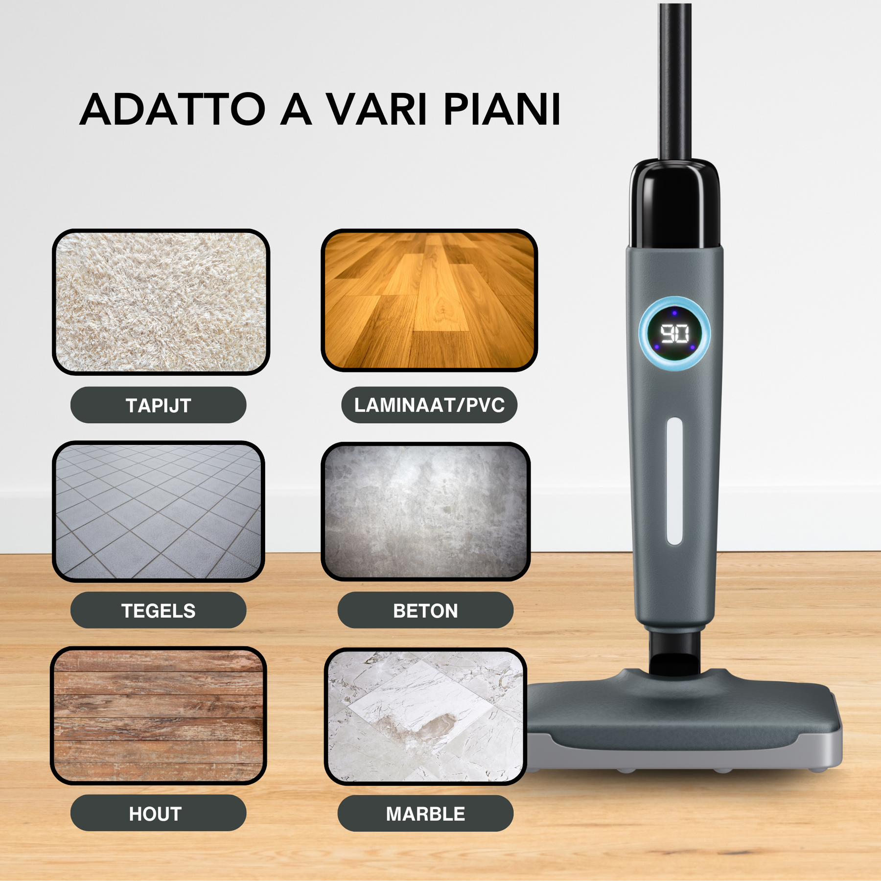 Achaté Steam Mop