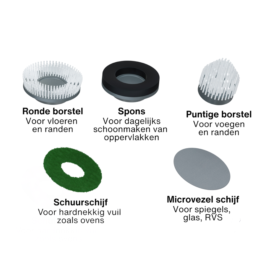 Achaté Elektrische Schoonmaakborstel