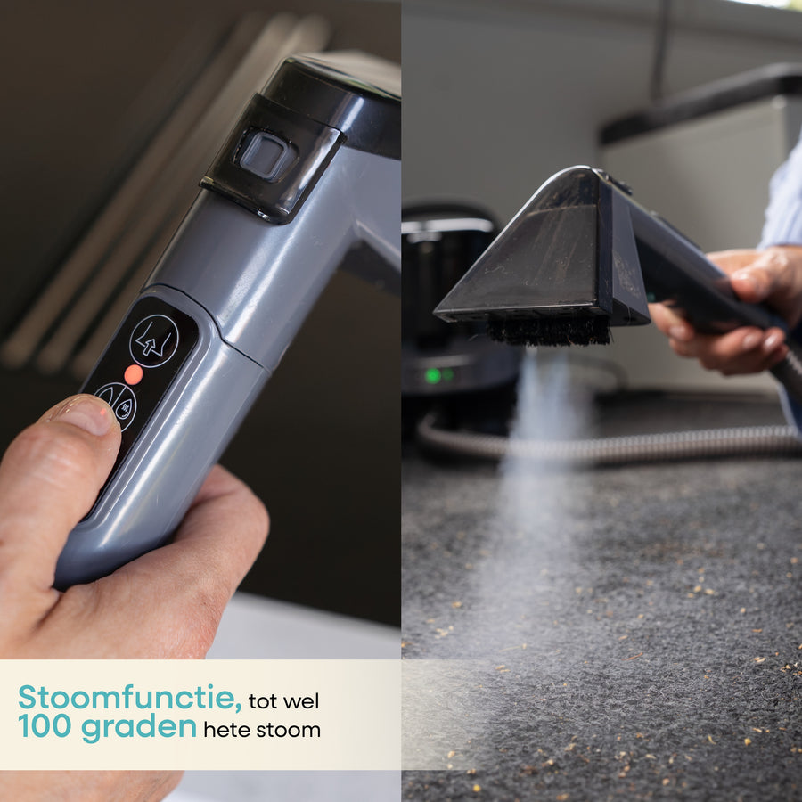 Achaté Vlekkenreiniger PRO met Stoom & Heet Water