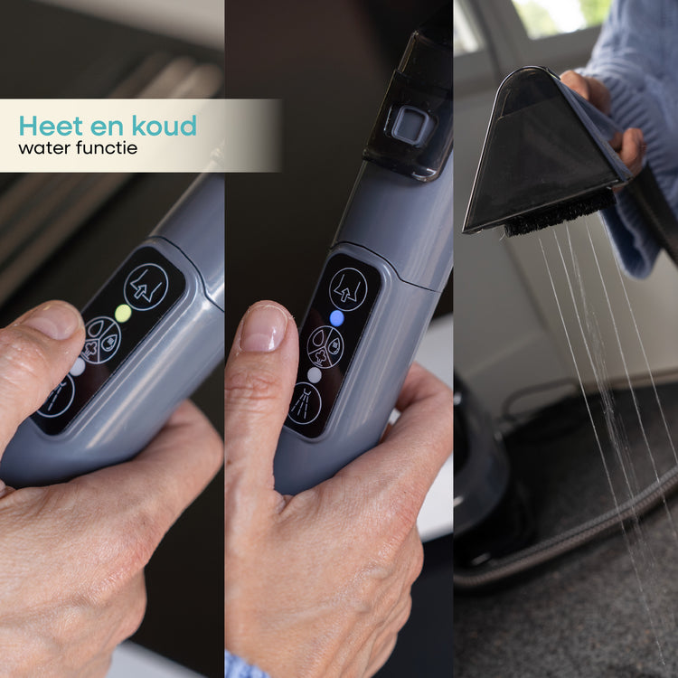 Achaté Vlekkenreiniger PRO met Stoom & Heet Water
