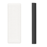 Achaté Elektrische Raamwisser - Microvezeldoek & Siliconen Lip