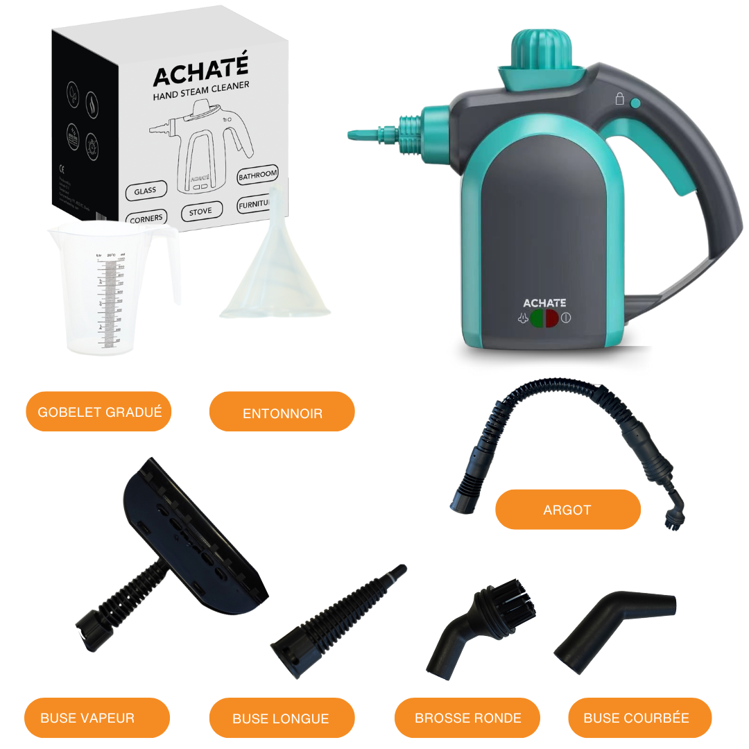 Achaté Handheld Steam Cleaner