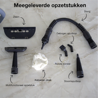 Achaté Handheld Steam Cleaner - Extra Attachments