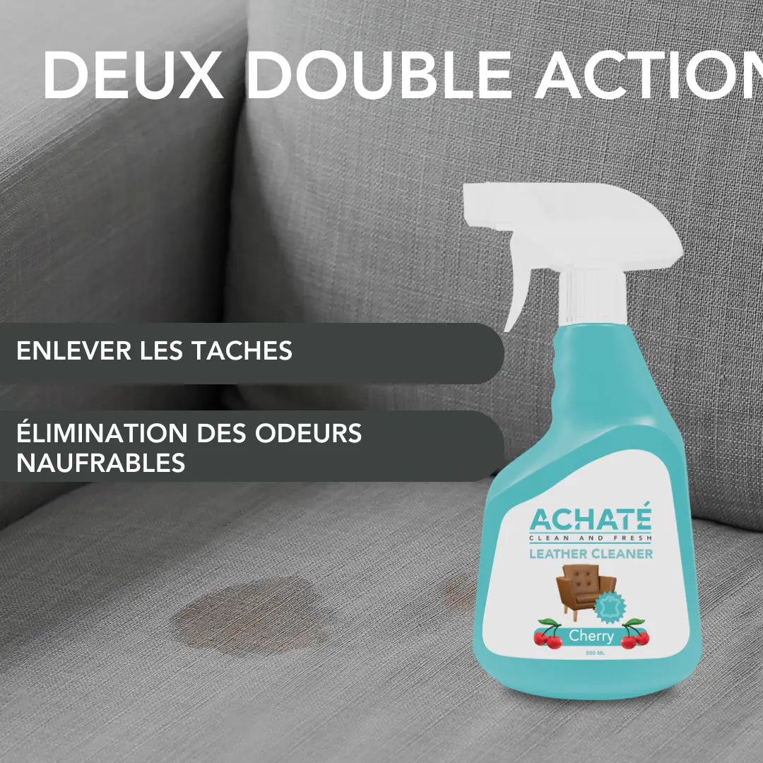 Achaté Nettoyant pour taches - Nettoyant pour tapis - Spray - Parfum lavande - 473 ml