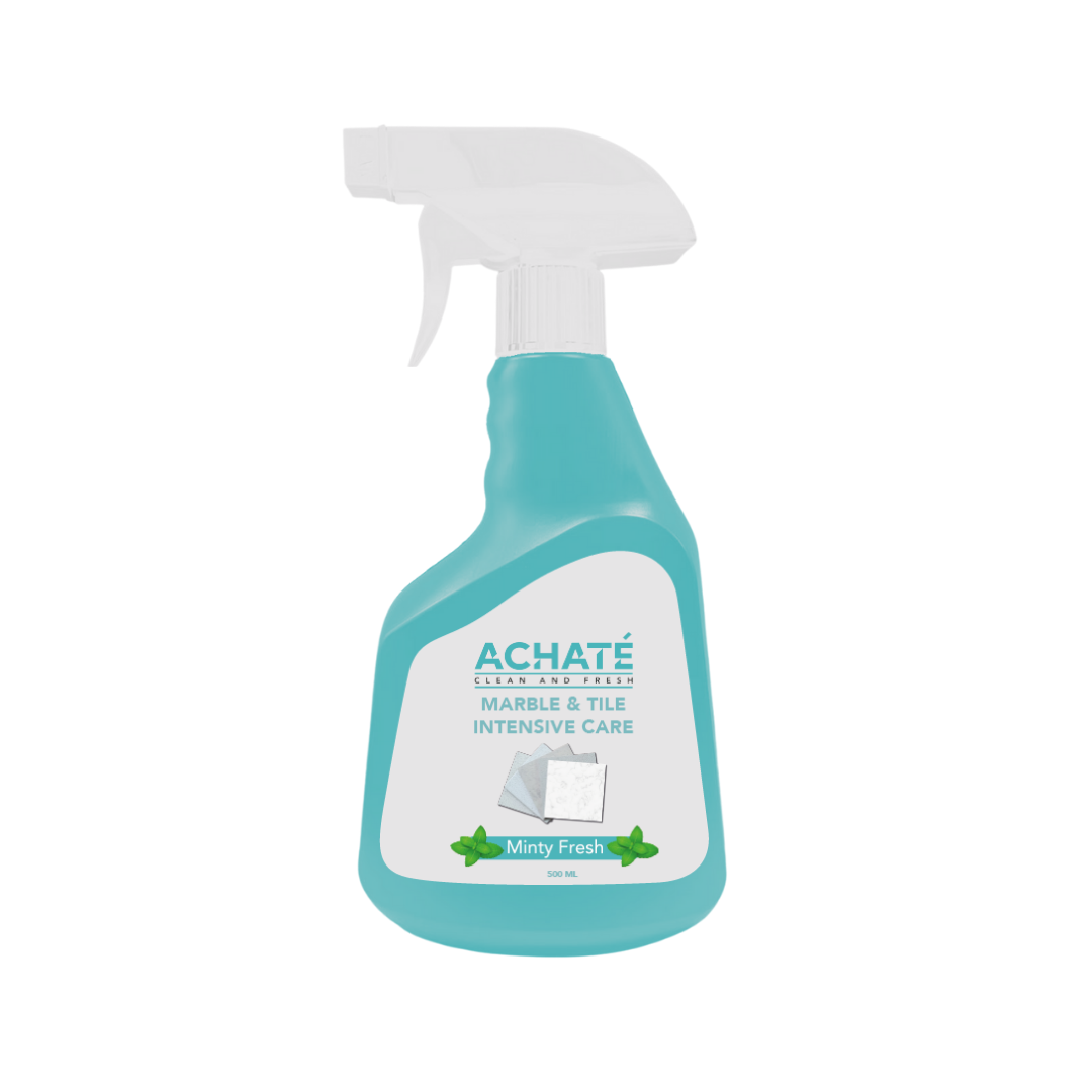 Achaté Detergente per macchie - Detergente per tappeti - Spray - Profumo di lavanda - 473 ml