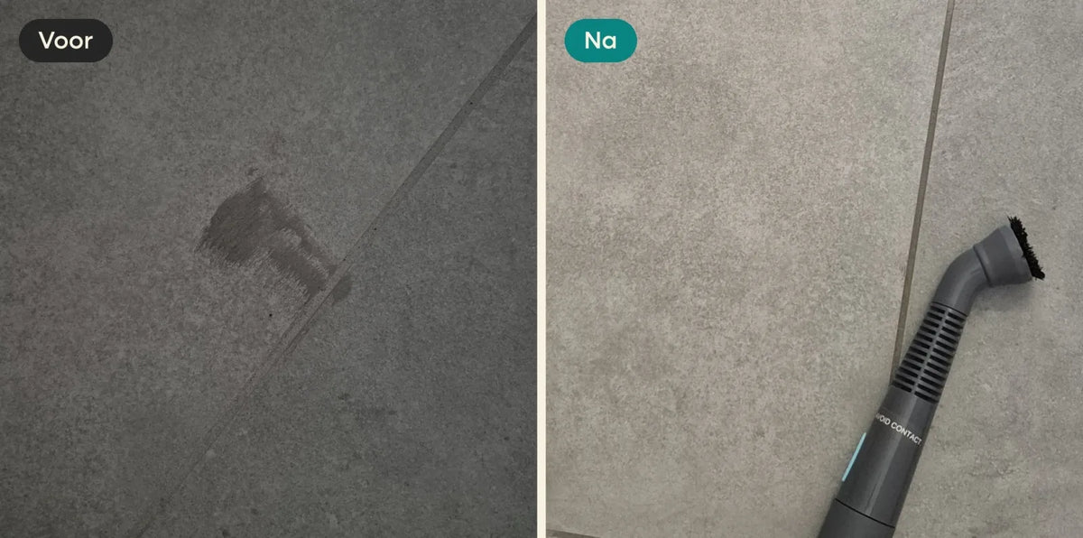 Klantfoto Achaté Stoomreiniger PRO V2