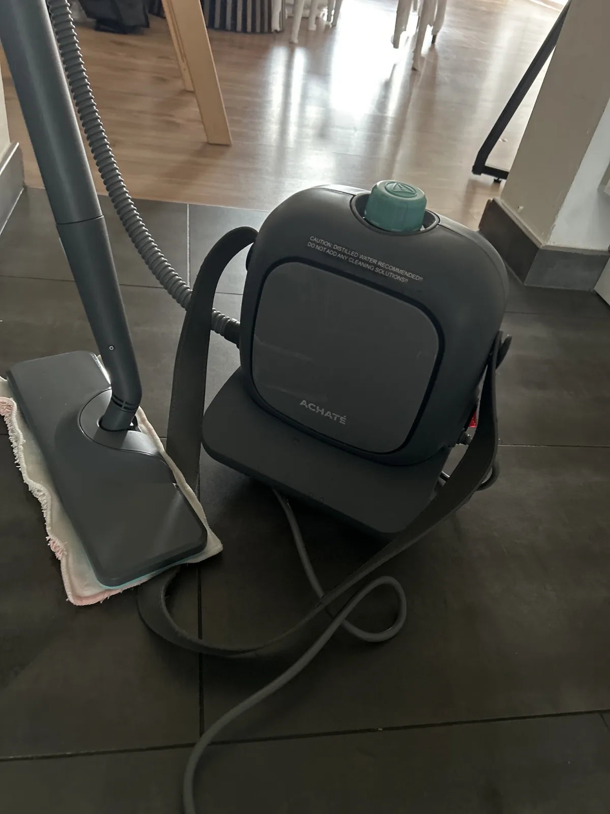 Klantfoto Achaté Stoomreiniger PRO V2