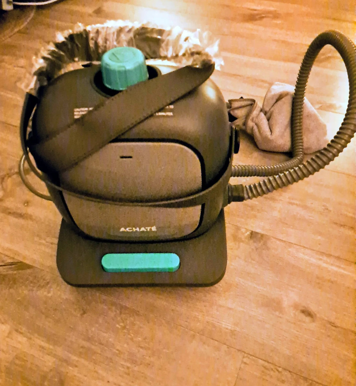 Klantfoto Achaté Stoomreiniger PRO V2